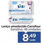 Oferta de Carrefour - Lenço Umedecido por R$8,49 em Carrefour