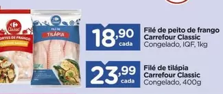 Oferta de Carrefour - Filé De Peito De Frango Classic por R$23,99 em Carrefour