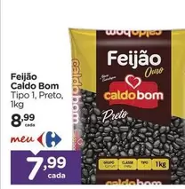 Oferta de Caldo Bom - Feijão por R$8,99 em Carrefour