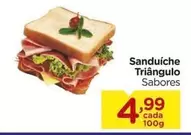 Oferta de Triângulo - Sanduíche por R$4,99 em Carrefour