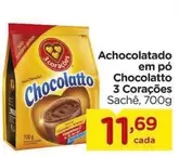 Oferta de 3 Corações - Achocolatado Em Pó Chocolatto por R$11,69 em Carrefour