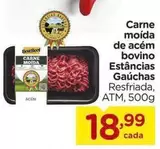 Oferta de Bovino - Carne Moída De Acém Bovino por R$18,99 em Carrefour