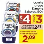 Oferta de Danone - Iogurte Grego por R$2,79 em Carrefour