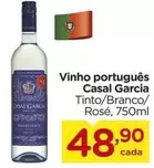 Oferta de Casal Garcia - Vinho Português por R$48,9 em Carrefour