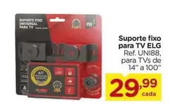 Oferta de Universal - Suporte Fixo Para Tv por R$29,99 em Carrefour