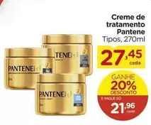 Oferta de Pantene - Creme De Tratamento por R$27,45 em Carrefour