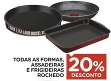 Oferta de Rochedo - Todas As Formas, Assadeiras E Frigideiras em Carrefour