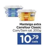 Oferta de Carrefour - Manteiga Extra Classic por R$10,79 em Carrefour