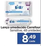 Oferta de Carrefour - Lenço Umedecido por R$8,49 em Carrefour