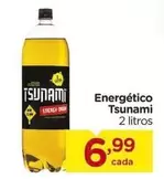 Oferta de Tsunami - Energético por R$6,99 em Carrefour