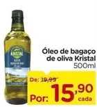 Oferta de De   - Óleo De Bagaço De Oliva por R$15,9 em Carrefour