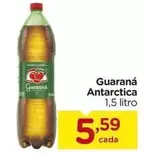 Oferta de Guaraná Antarctica - 1,5 Litro por R$5,59 em Carrefour