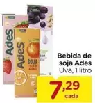 Oferta de Ades - Bebida De Soja por R$7,29 em Carrefour