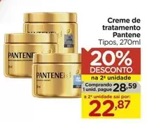 Oferta de Pantene - Creme De Tratamento por R$28,59 em Carrefour