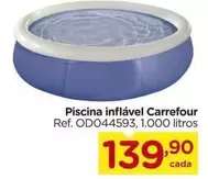 Oferta de Carrefour - Piscina Inflável por R$139,9 em Carrefour