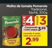 Oferta de Pomarola - Molho De Tomate por R$3,99 em Carrefour