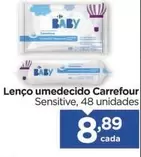 Oferta de Carrefour - Lenço Umedecido por R$8,89 em Carrefour