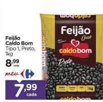 Oferta de Caldo Bom - Feijão por R$8,99 em Carrefour