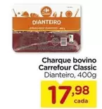 Oferta de Carrefour - Charque bovino Classic por R$17,98 em Carrefour