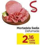 Oferta de Sadia - Mortadela por R$2,16 em Carrefour