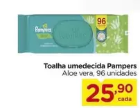 Oferta de Pampers - Toalha Umedecida por R$25,9 em Carrefour