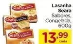 Oferta de Seara - Lasanha por R$13,99 em Carrefour