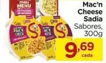 Oferta de Sadia - Mac'n Cheese por R$9,69 em Carrefour