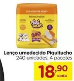 Oferta de Piquitucho - Lenço Umedecido por R$18,9 em Carrefour