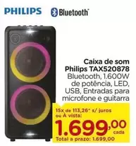 Oferta de Philips - Caixa De Som TAX520878 por R$1699 em Carrefour