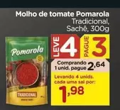 Oferta de Pomarola - Molho De Tomate por R$2,64 em Carrefour