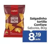 Oferta de Confiare - Salgadinho tortilla por R$8,19 em Carrefour