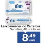 Oferta de Carrefour - Lenço Umedecido por R$8,49 em Carrefour