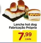 Oferta de Lanche - Lanche hot dog por R$7,99 em Carrefour