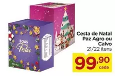 Oferta de Natal - Cesta De  Agro Ou Calvo por R$99,9 em Carrefour