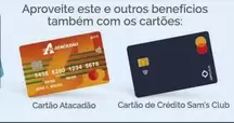 Oferta de De   - Cartão De Crédito Sam's Club em Carrefour