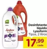 Oferta de Lysoform - Desinfetante Liquido por R$17,99 em Carrefour