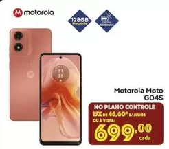 Oferta de Motorola - Moto GO4S por R$699 em Carrefour