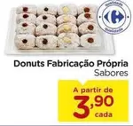 Oferta de Sabores - Donuts Fabricação Própria por R$3,9 em Carrefour