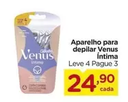 Oferta de Venus - Aparelho Para Depilar Intima por R$24,9 em Carrefour