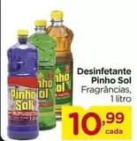 Oferta de Pinho Sol - Desinfetante por R$10,99 em Carrefour