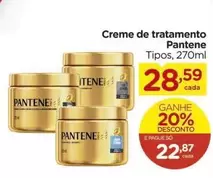 Oferta de Pantene - Creme De Tratamento por R$28,59 em Carrefour