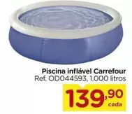 Oferta de Carrefour - Piscina Inflável por R$139,9 em Carrefour