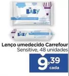 Oferta de Carrefour - Lenço Umedecido por R$9,39 em Carrefour