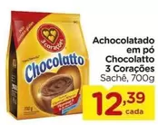 Oferta de 3 Corações - Achocolatado Em Pó Chocolatto por R$12,39 em Carrefour