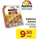 Oferta de Salsicha por R$9,5 em Carrefour