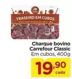 Oferta de Carrefour - Charque bovino classic por R$19,9 em Carrefour