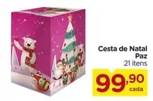 Oferta de De   - Cesta De Natal por R$99,9 em Carrefour