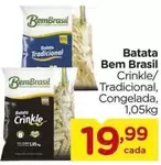 Oferta de Bem Brasil - Batata por R$19,99 em Carrefour