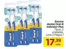 Oferta de Oral-B - Escova Dental por R$17,39 em Carrefour