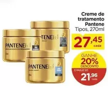 Oferta de Pantene - Creme De Tratamento por R$27,45 em Carrefour